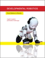 book cover featuring a robotic baby